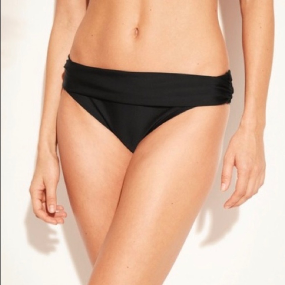 Fold-Over Hipster Bikini Bottom